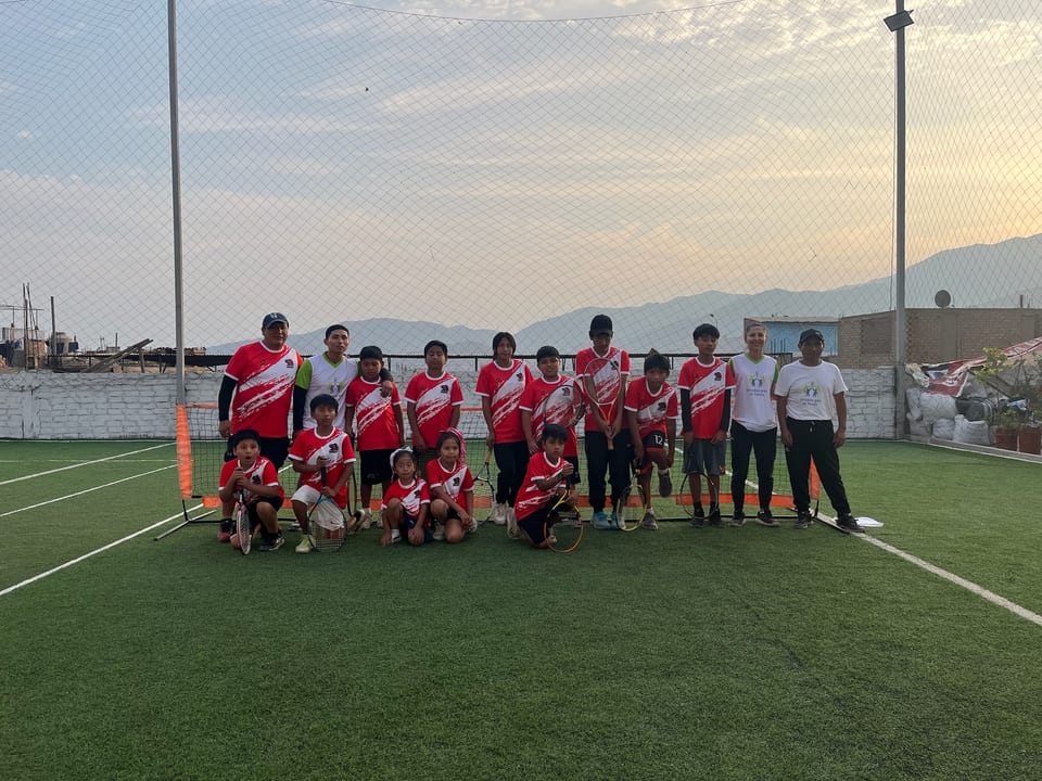 Participantes en evento deportivo